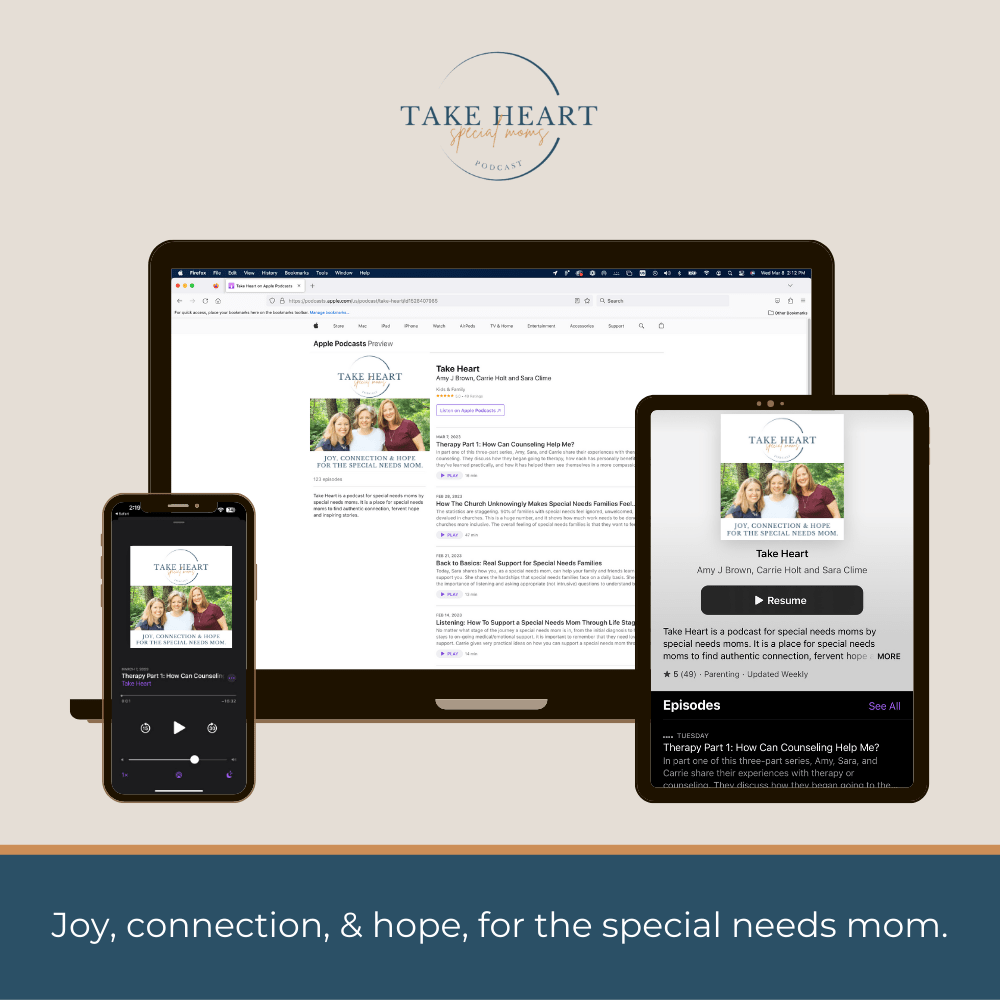 take heart podcast media platforms